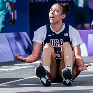 US-Basketballerin Nearica Hamby bei Olympia in Paris