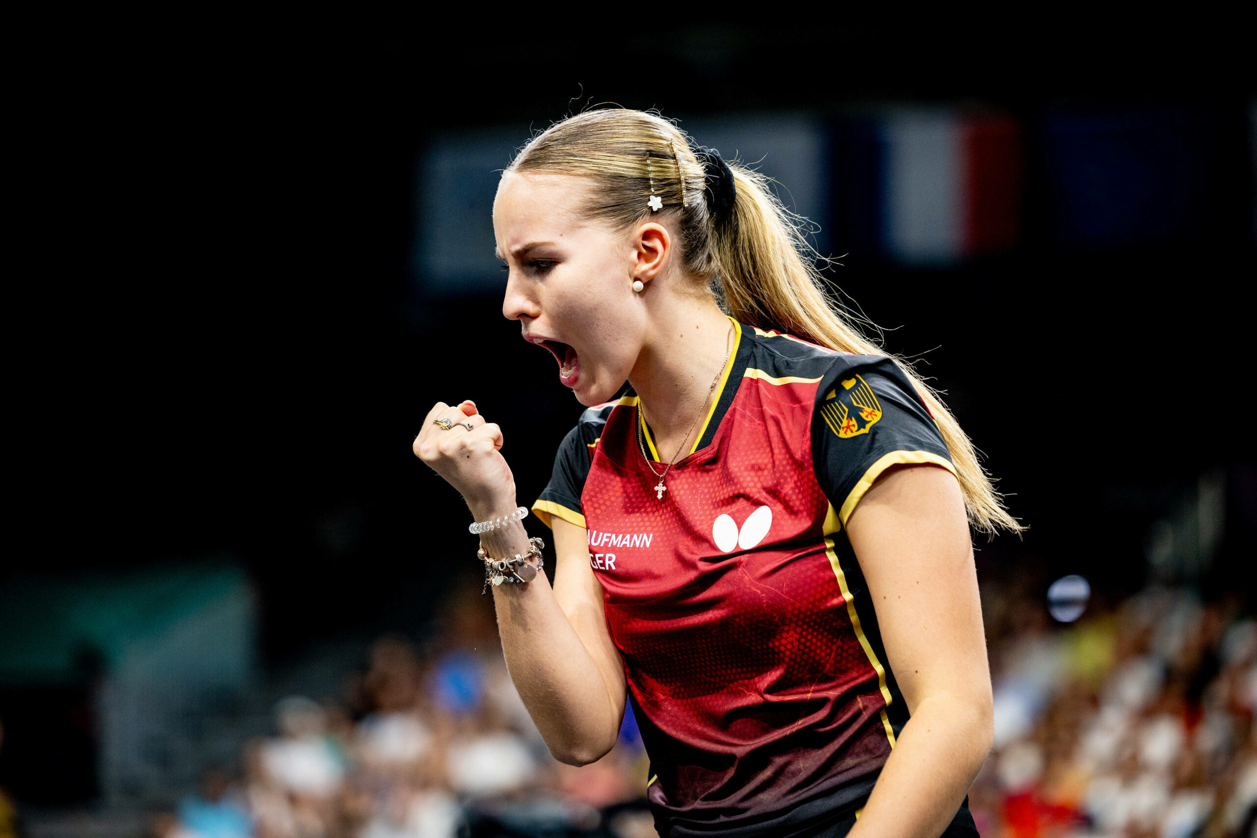 Tischtennisspielerin Annett Kaufmann