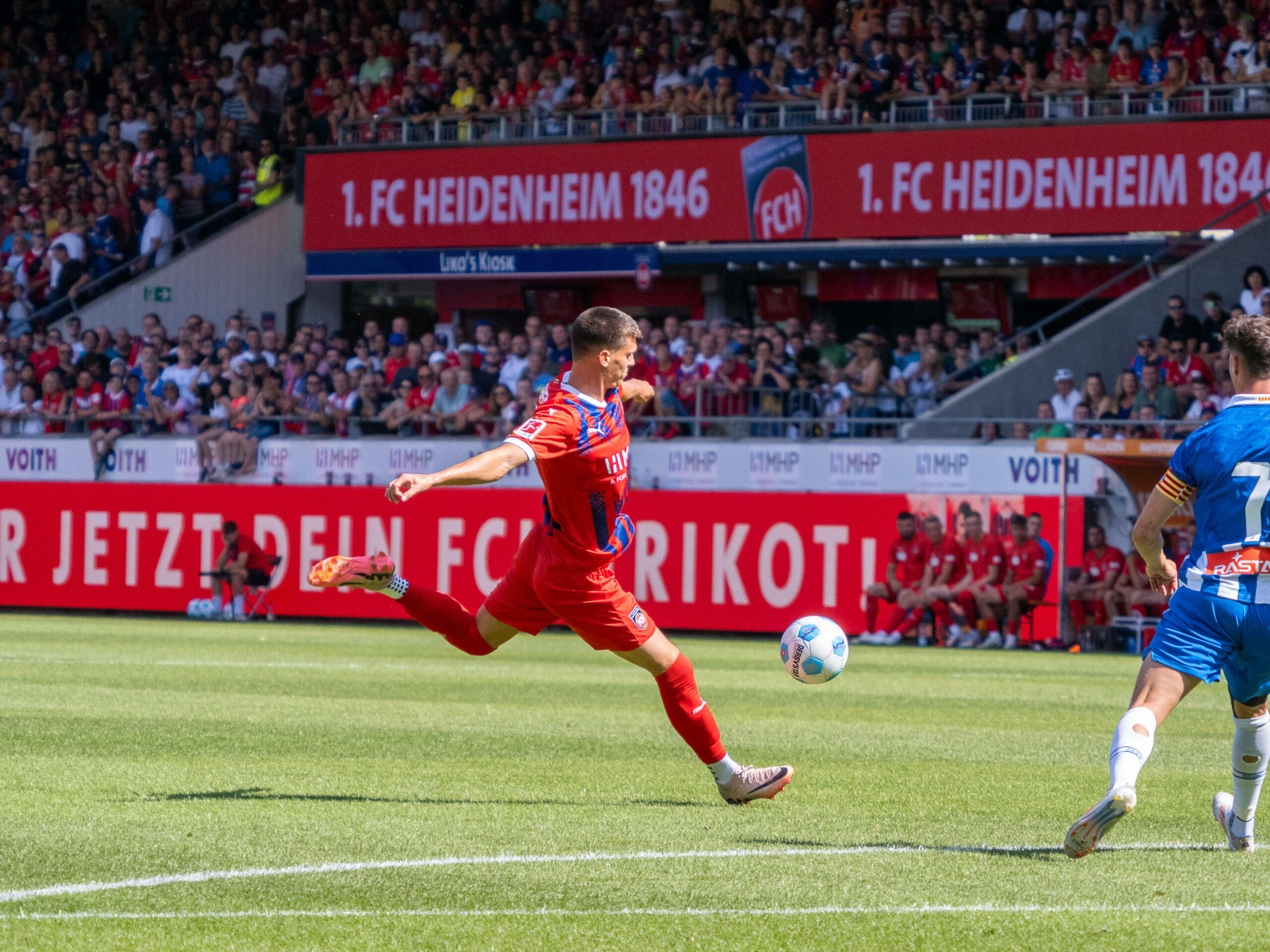 Mathias Honsak gewann mit Heidenheim den Max-Liebhaber-Pokal.