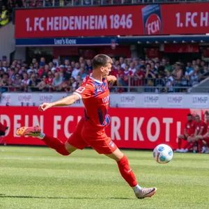 Mathias Honsak gewann mit Heidenheim den Max-Liebhaber-Pokal.