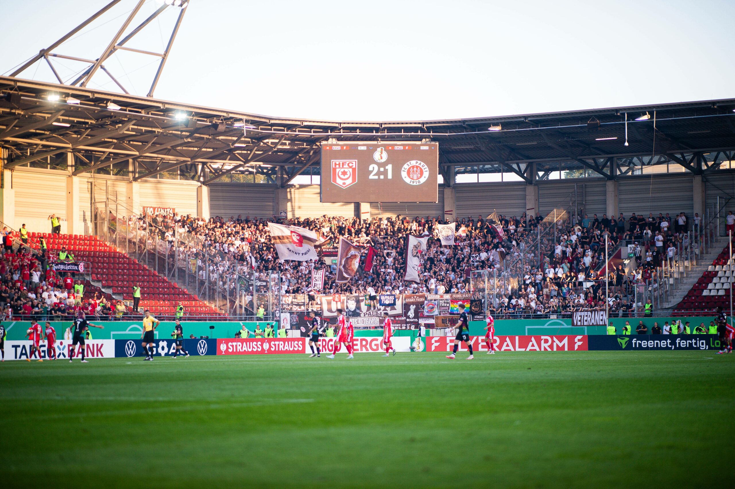 St. Paulis Fanblock in Halle