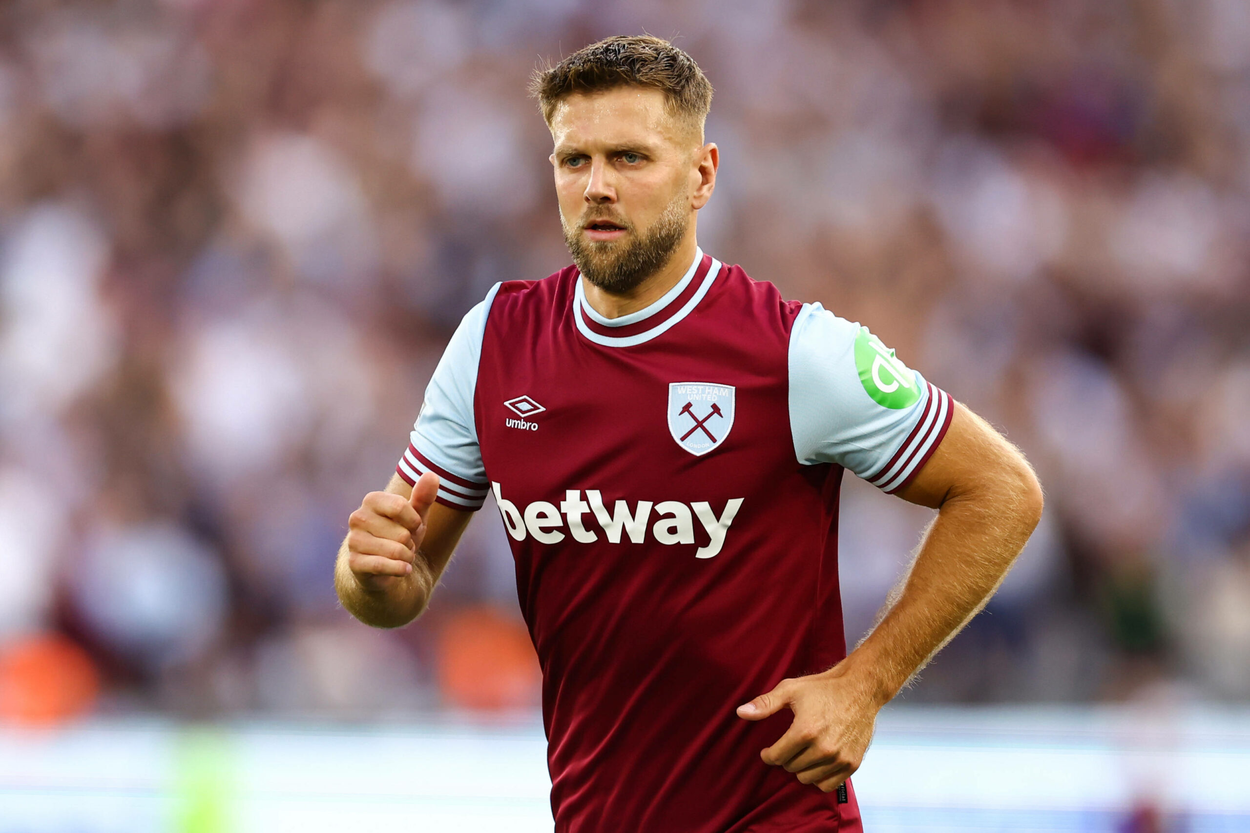 Niclas Füllkrug im West-Ham-Trikot