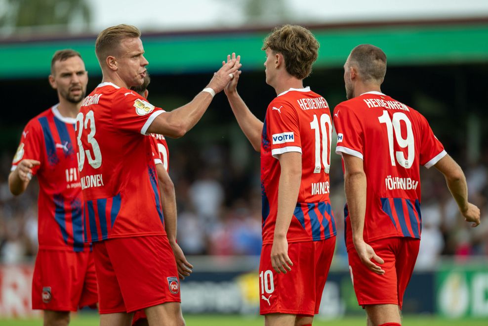 Heidenheim jubelt im DFB-Pokal