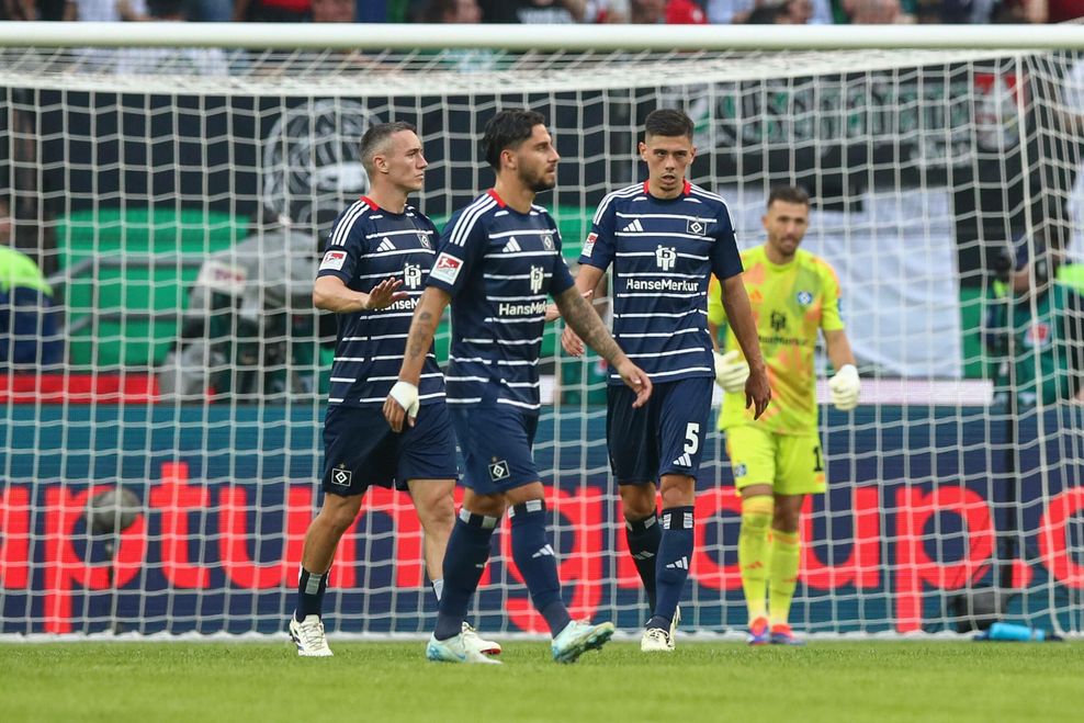 Frust beim HSV in Hannover