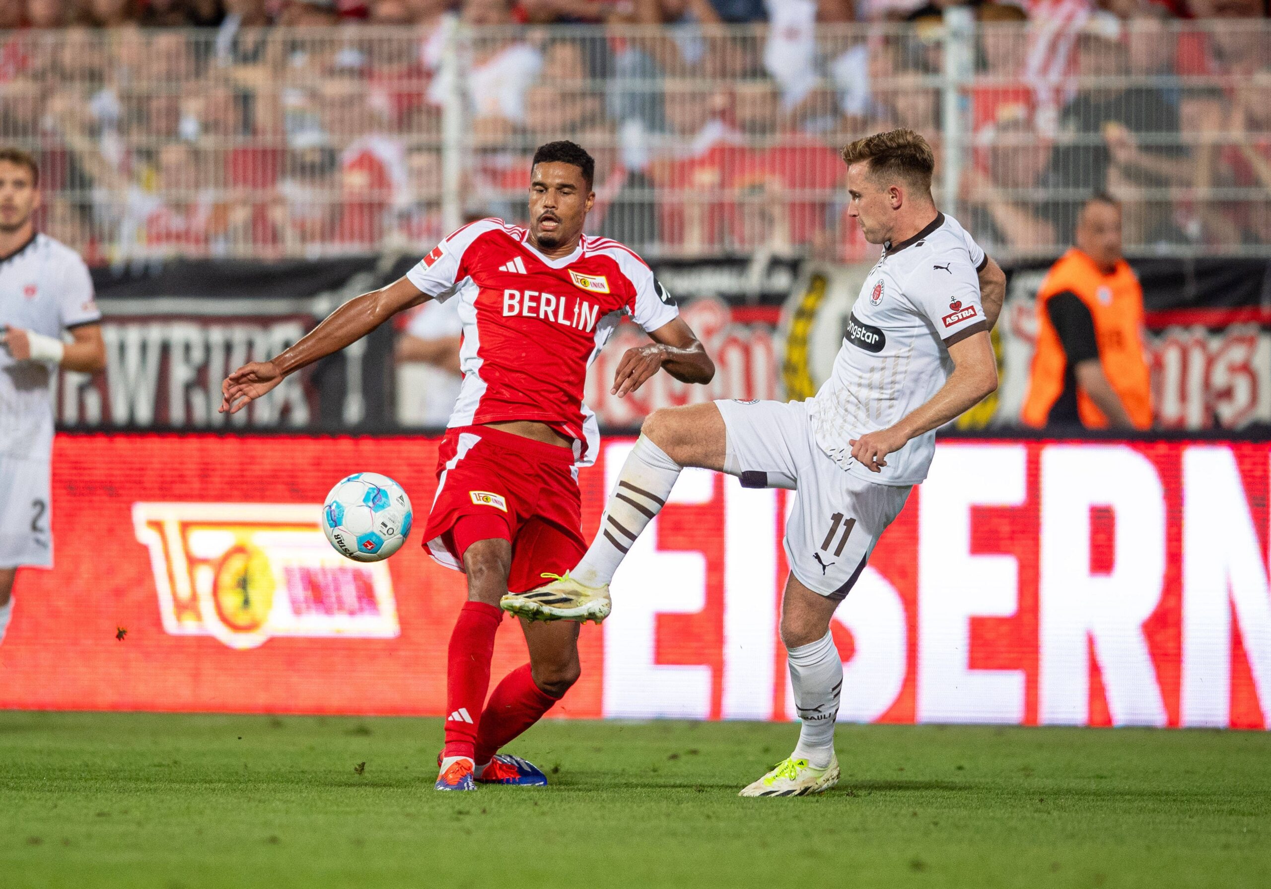 Johannes Eggestein im Spiel bei Union Berlin