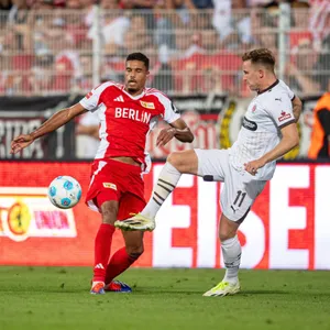 Johannes Eggestein im Spiel bei Union Berlin