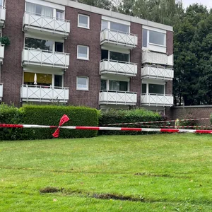 Langenhorn Balkon abgebrochen