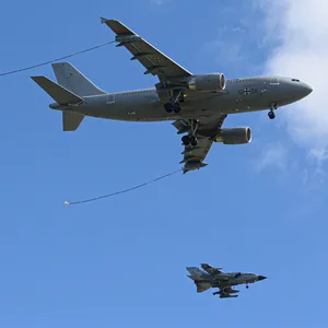 Ein Airbus-Tankflugzeug der Bundeswehr: Dieses könnte auch israelische Kampfjets in der Luft auftanken.