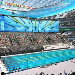 Schwimmhalle bei Olympia 2028 in Los Angeles