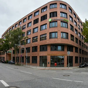 MOPO-Gebäude in der Barnerstraße