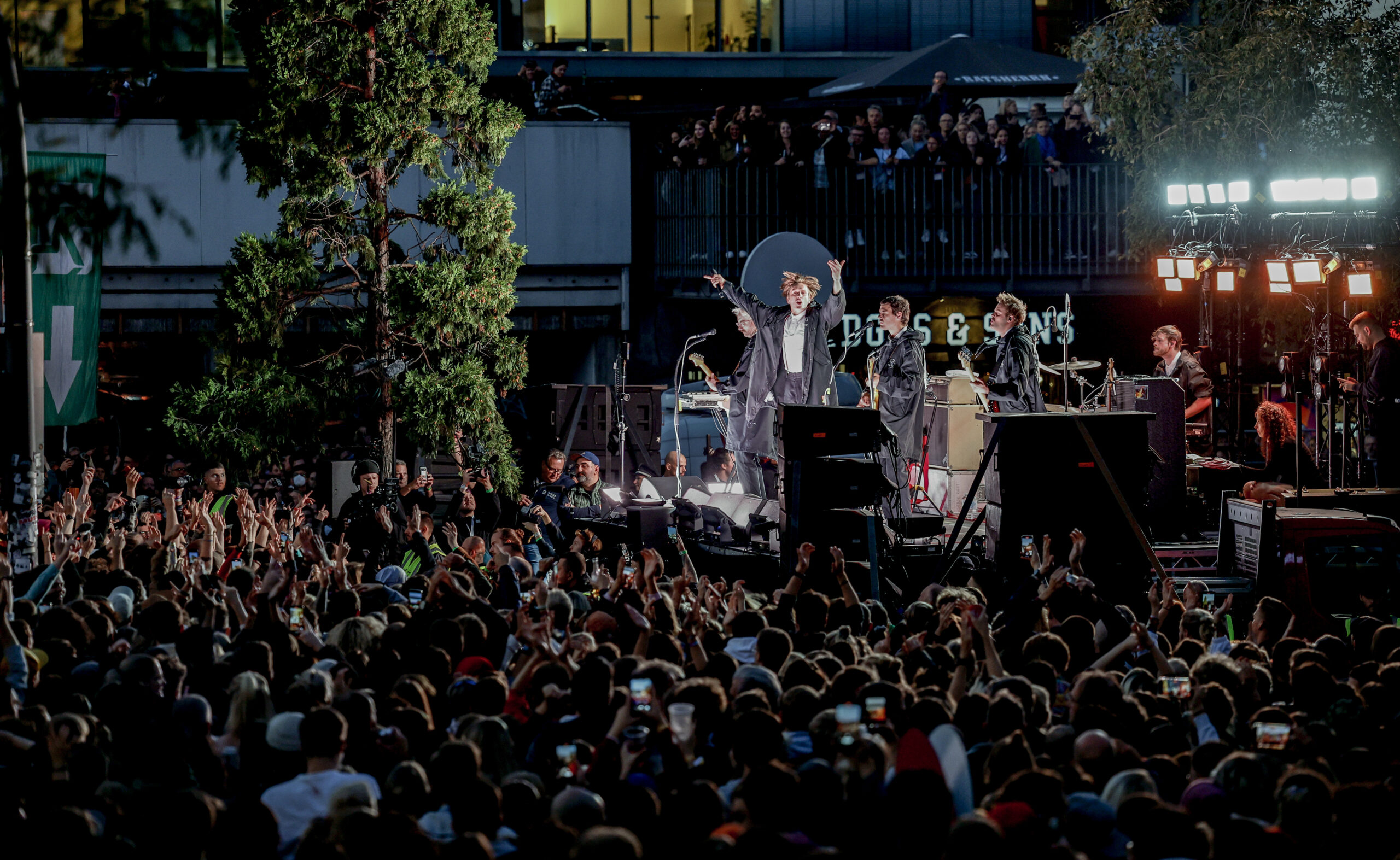 Kraftklub beim Reeperbahn Festival 2022.