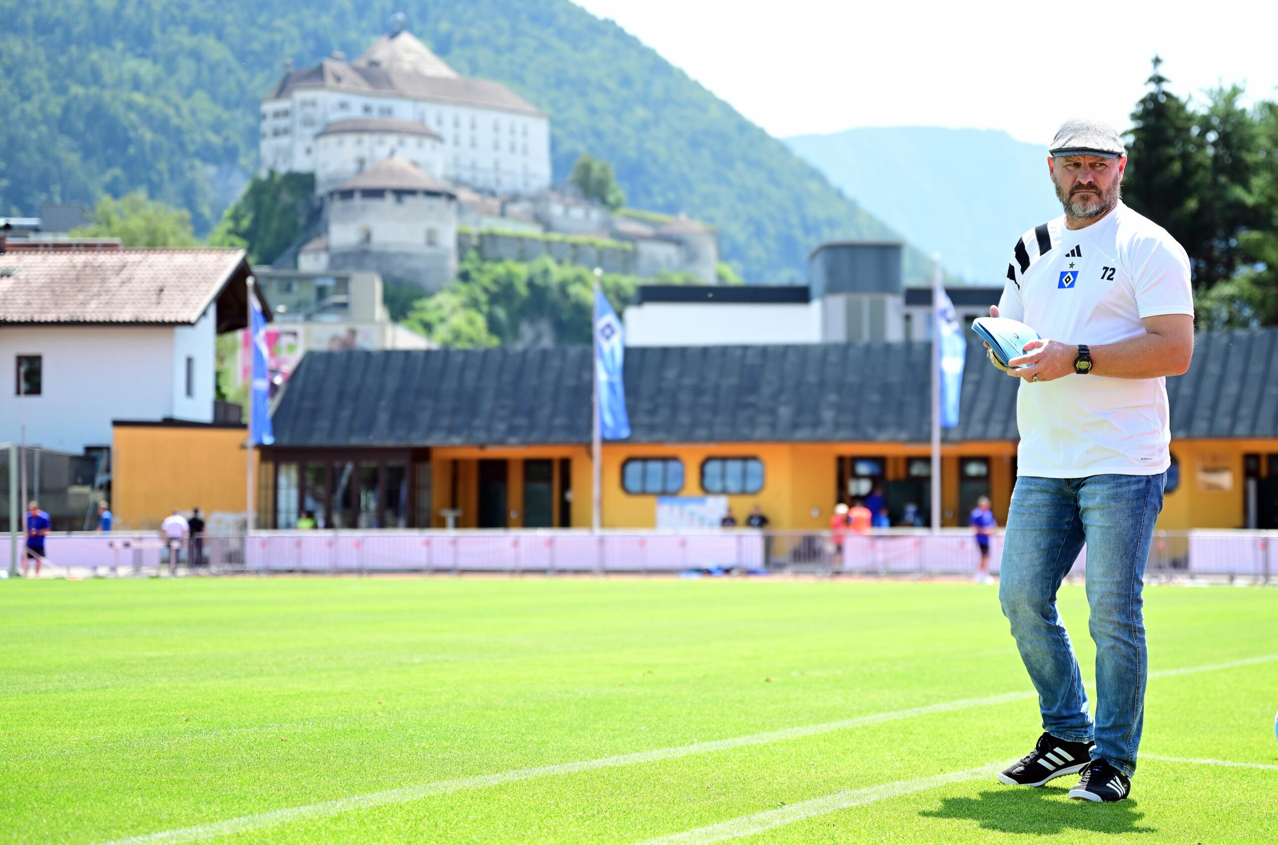 Steffen Baumgart am Spielfeldrand