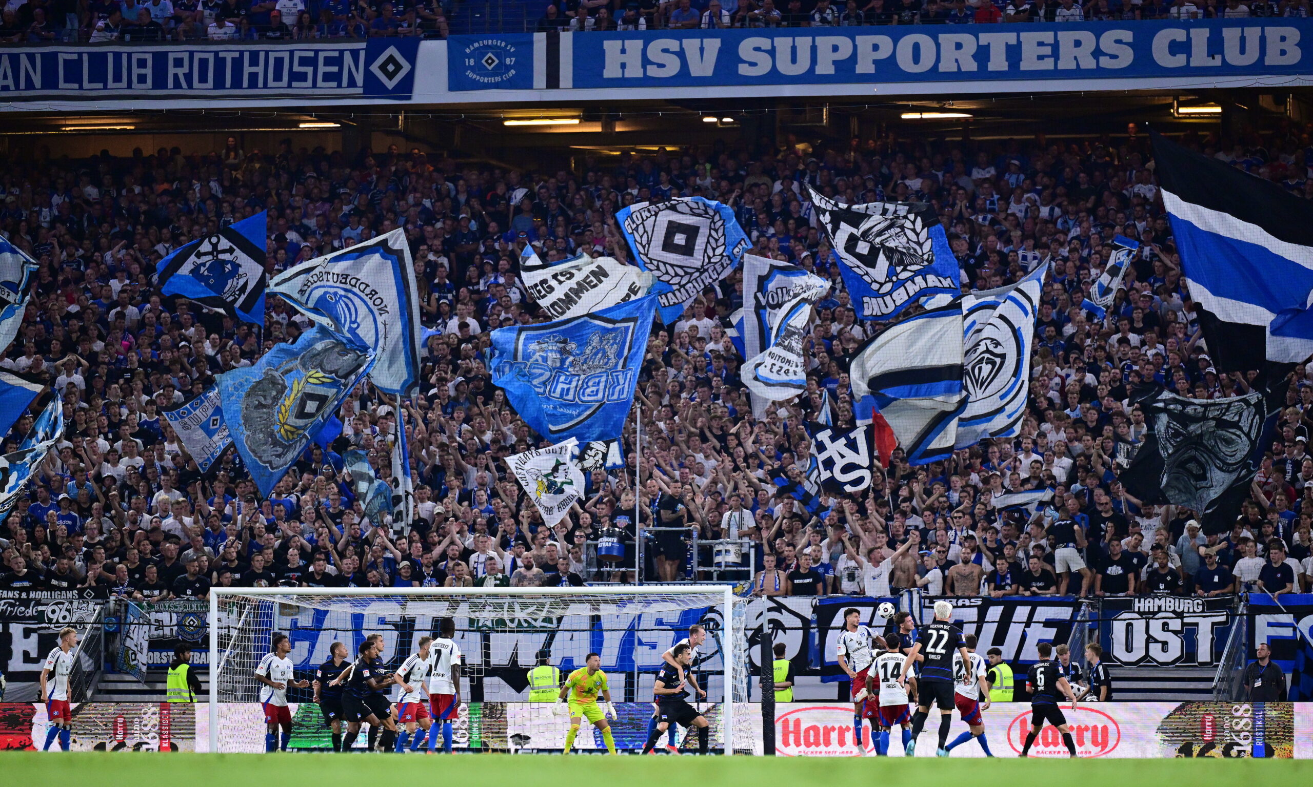 Der HSV kann sich auch in dieser Saison auf die Unterstützung seiner Fans verlassen.