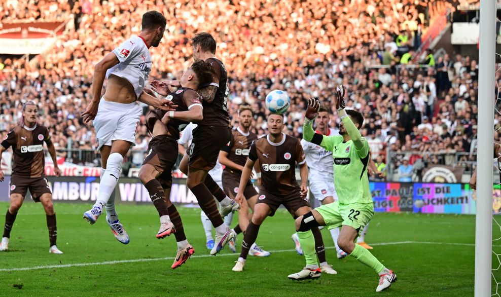 Heidenheim erzielt das 2:0 gegen St. Pauli