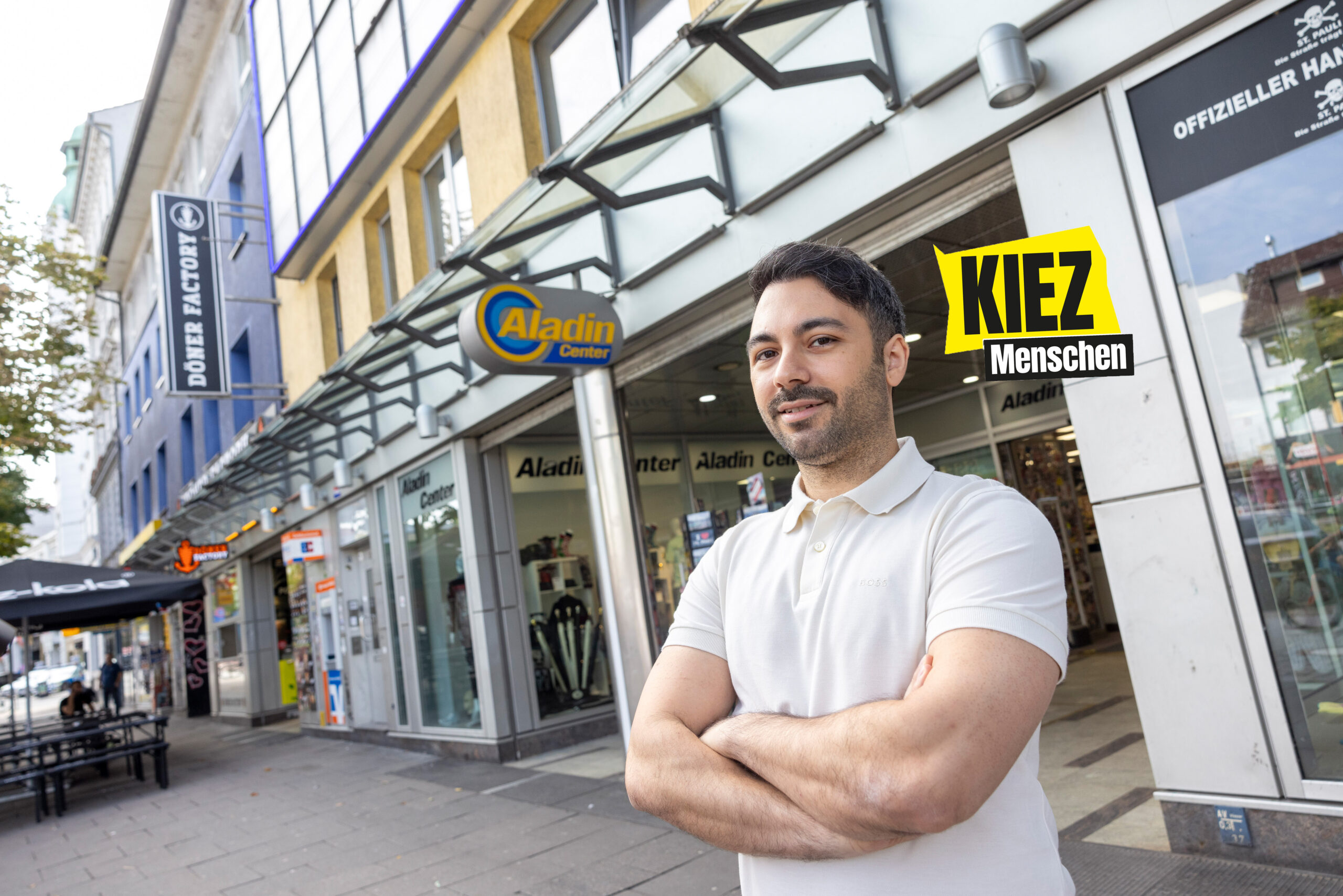 Tayfun Bayanbas (32) ist Geschäftsführer des Aladin Centers an der Reeperbahn.