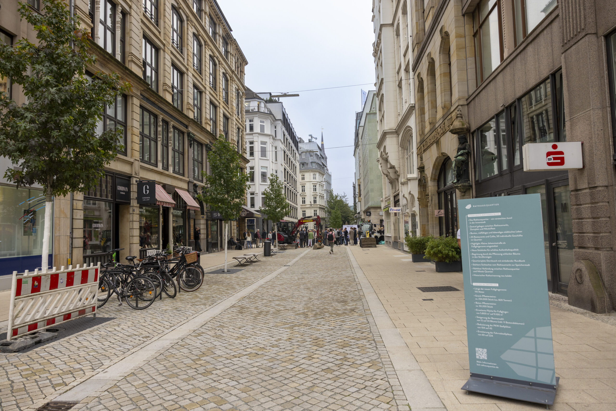 Am Donnerstag wurde das neue Rathausquartier in der Innenstadt eröffnet.