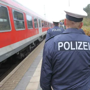 Die Bundespolizei musste anrücken (Symbolfoto).