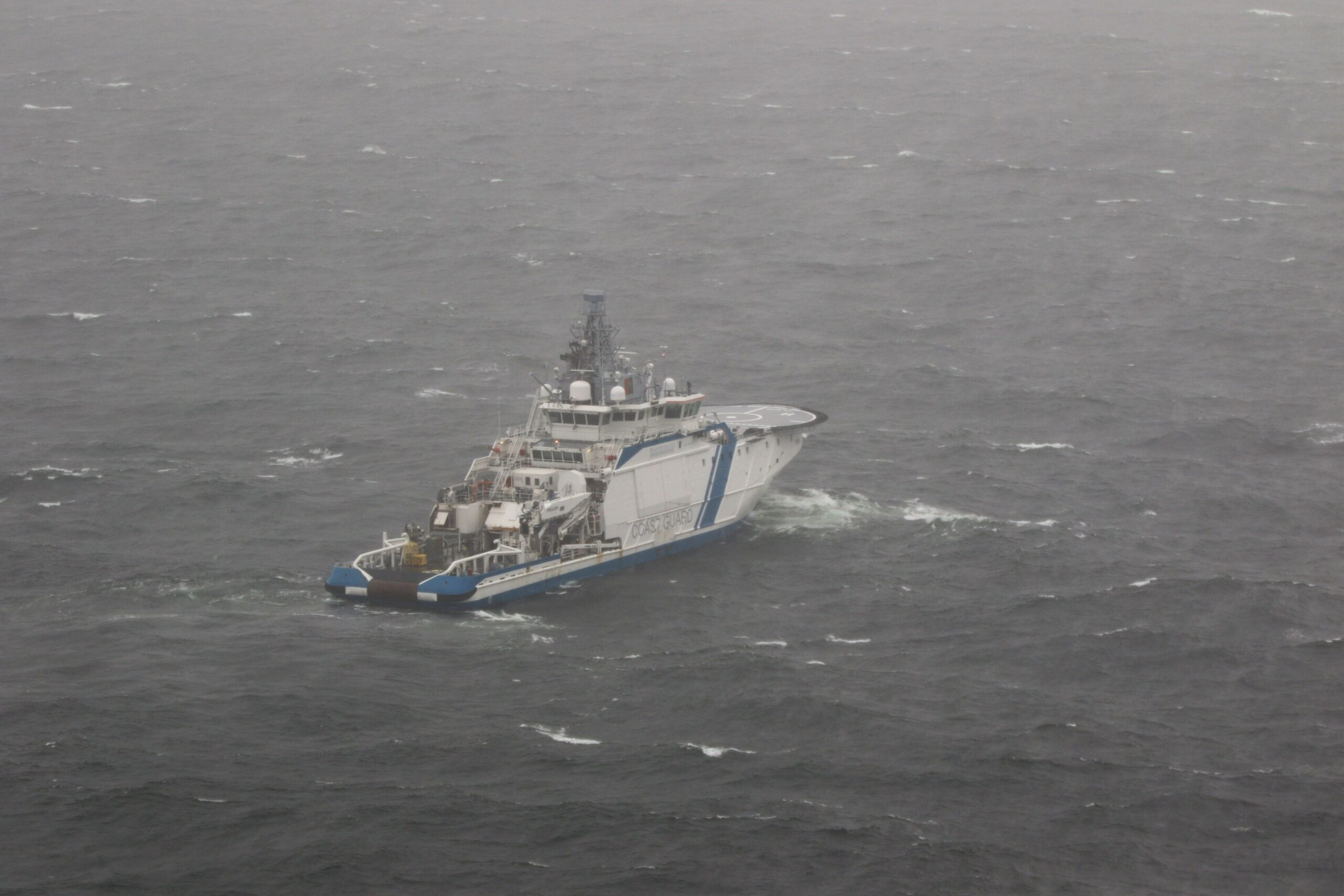 Ein Boot des finnischen Grenzschutzes auf Patrouille.