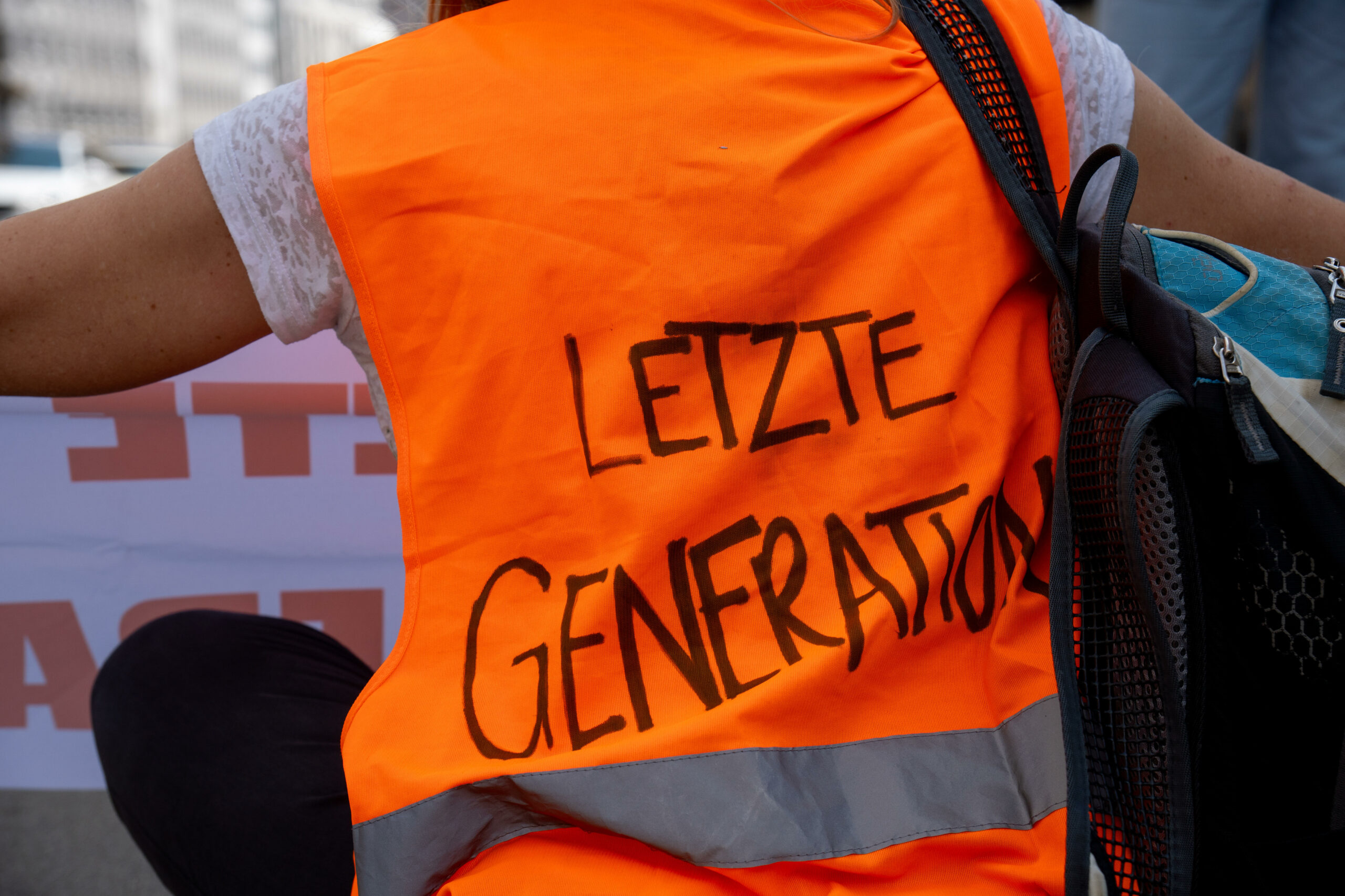 Aktivisten der „Letzten Generation“ protestieren (Symbolbild).