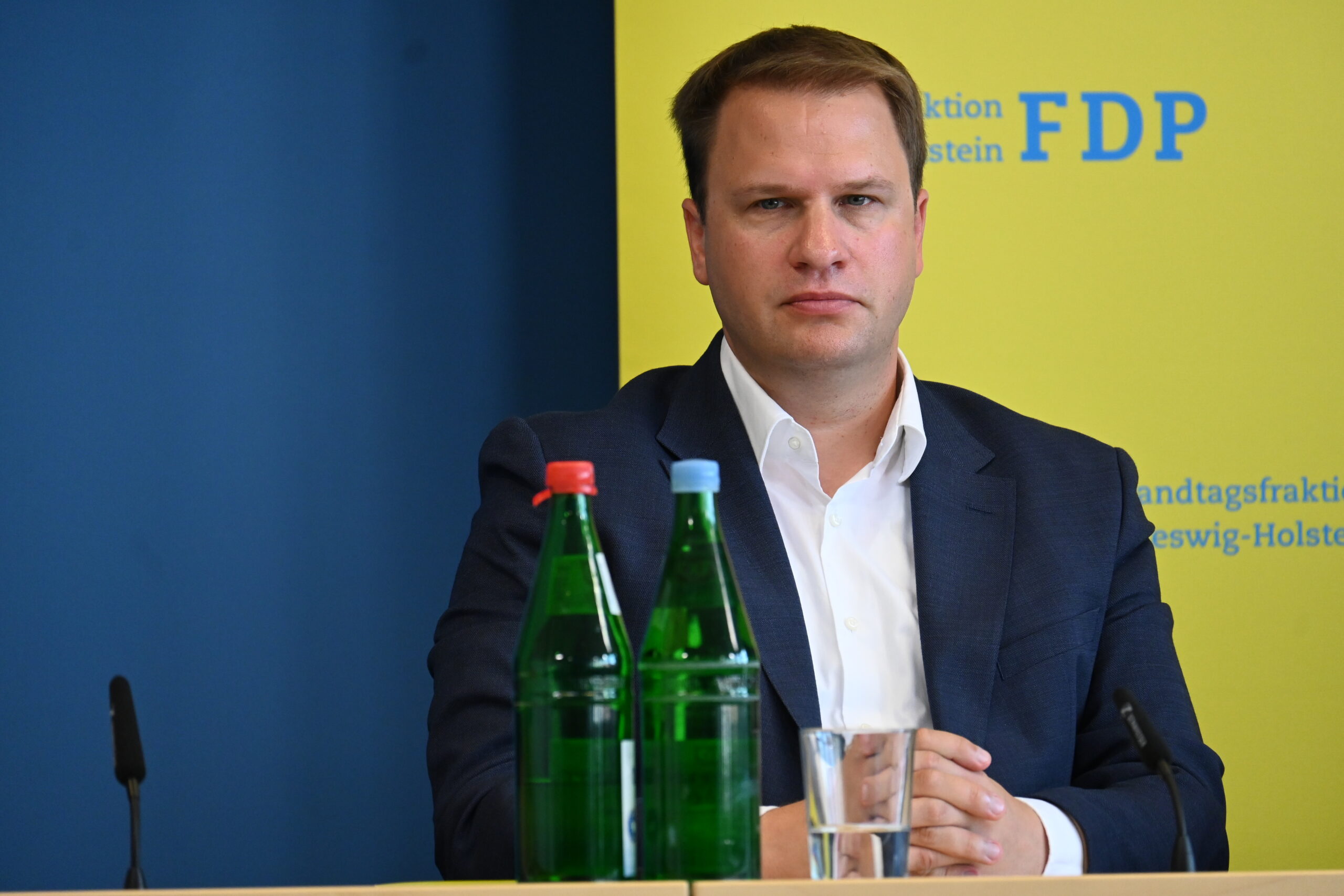 Christopher Vogt ist Fraktionsvorsitzender der FDP im Kieler Landtag.