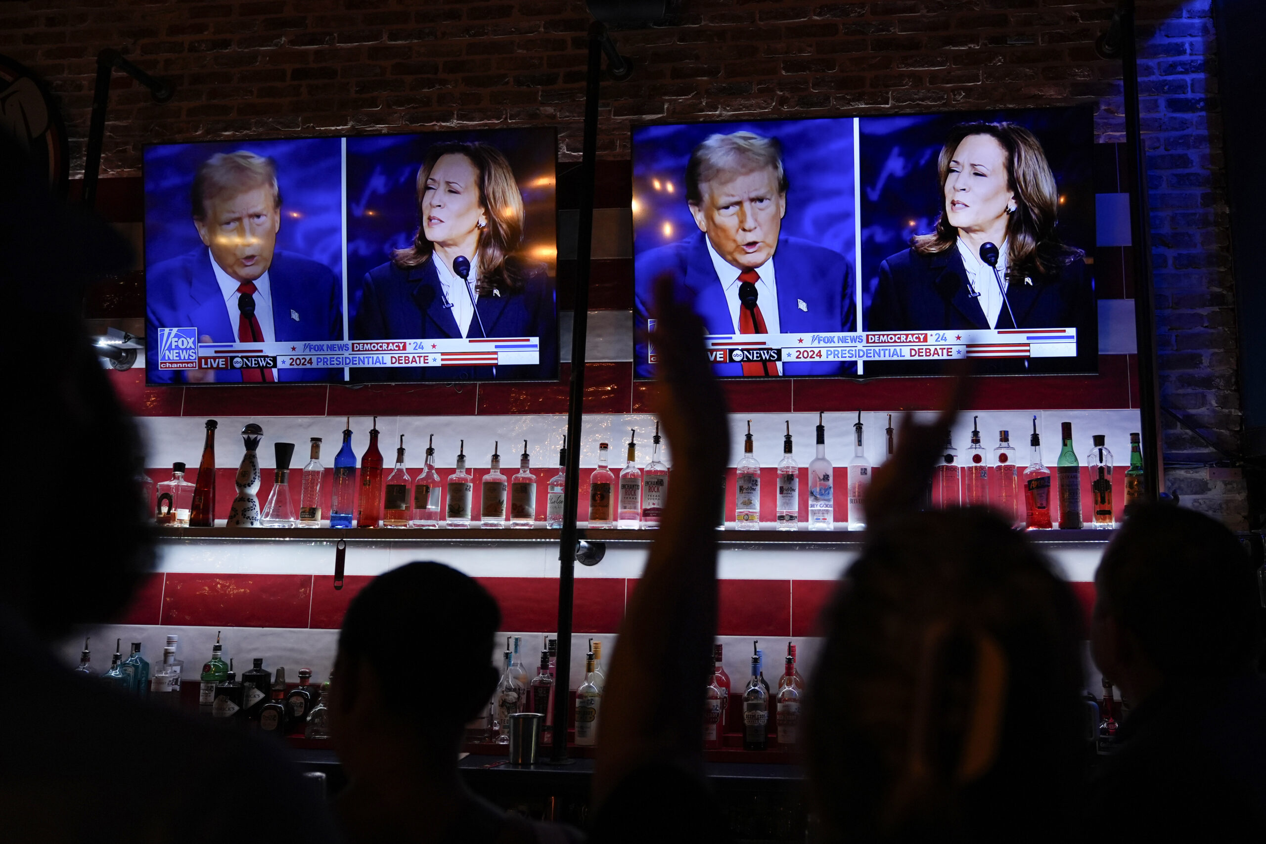 Millionen Menschen nicht nur in den USA verfolgten das TV-Duell zwischen Kamala Harris und Donald Trump.