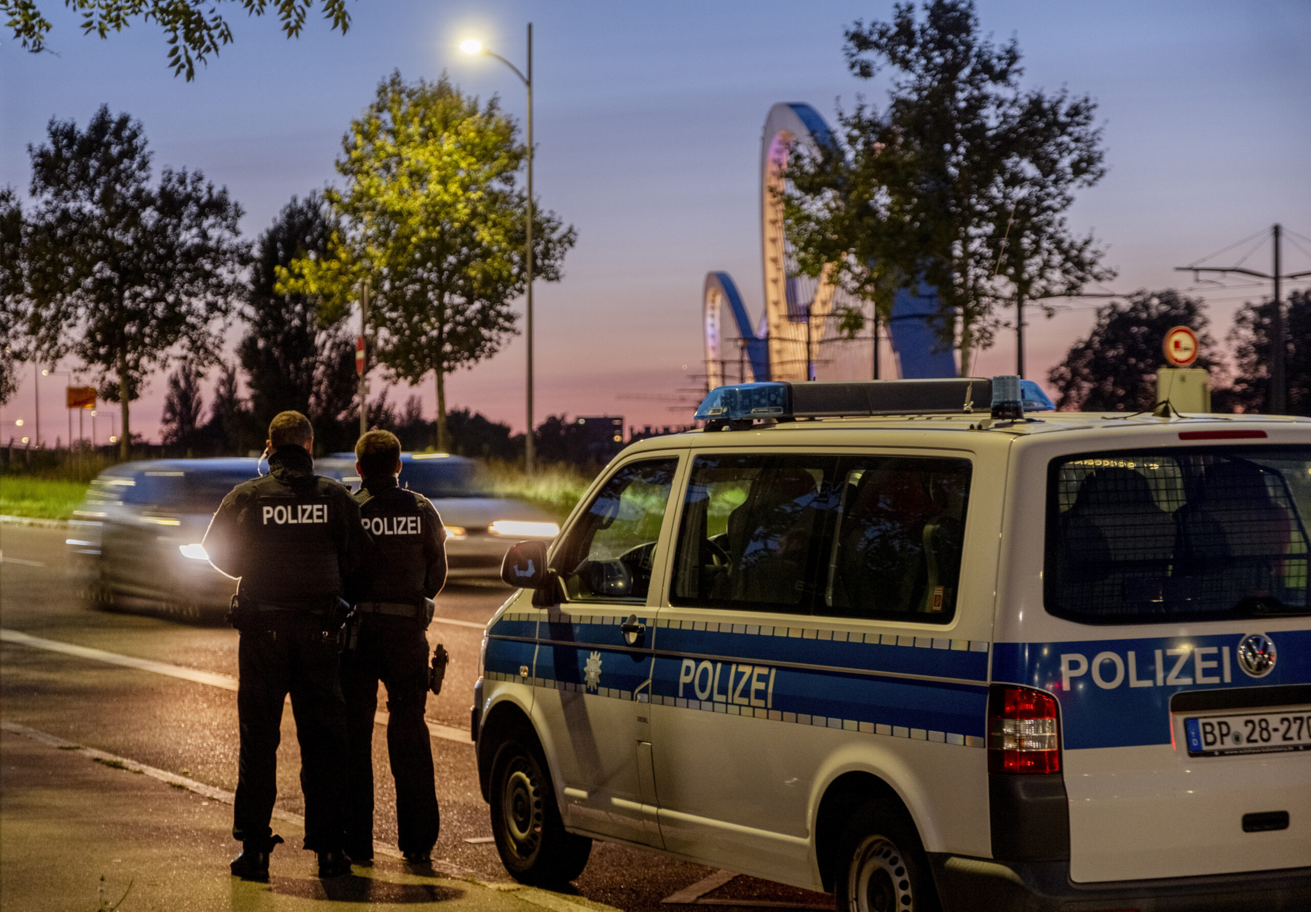 Kontrolle an der deutsch-französischen Grenze