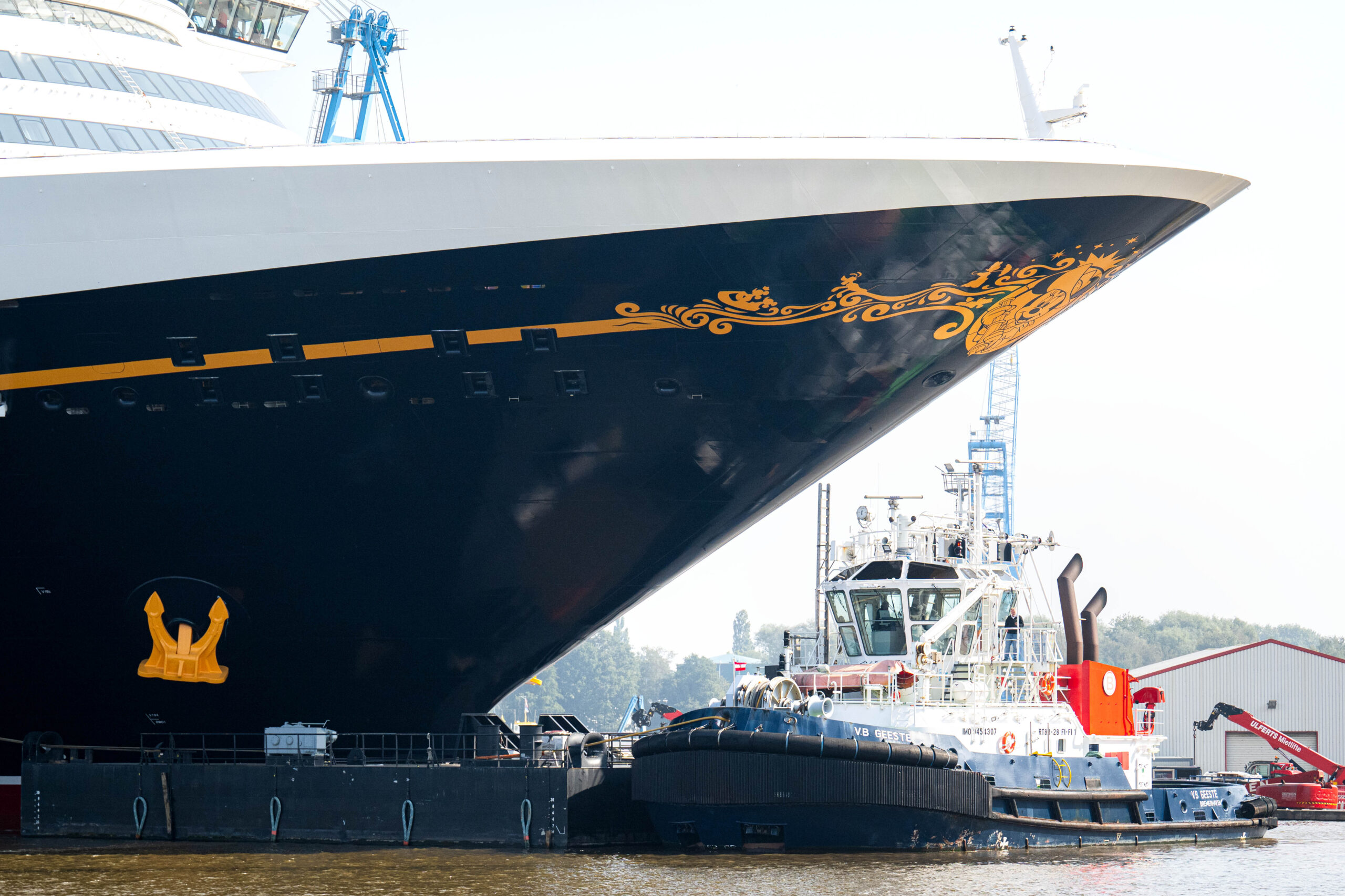 Disney Treasure verlässt die Meyer Werft