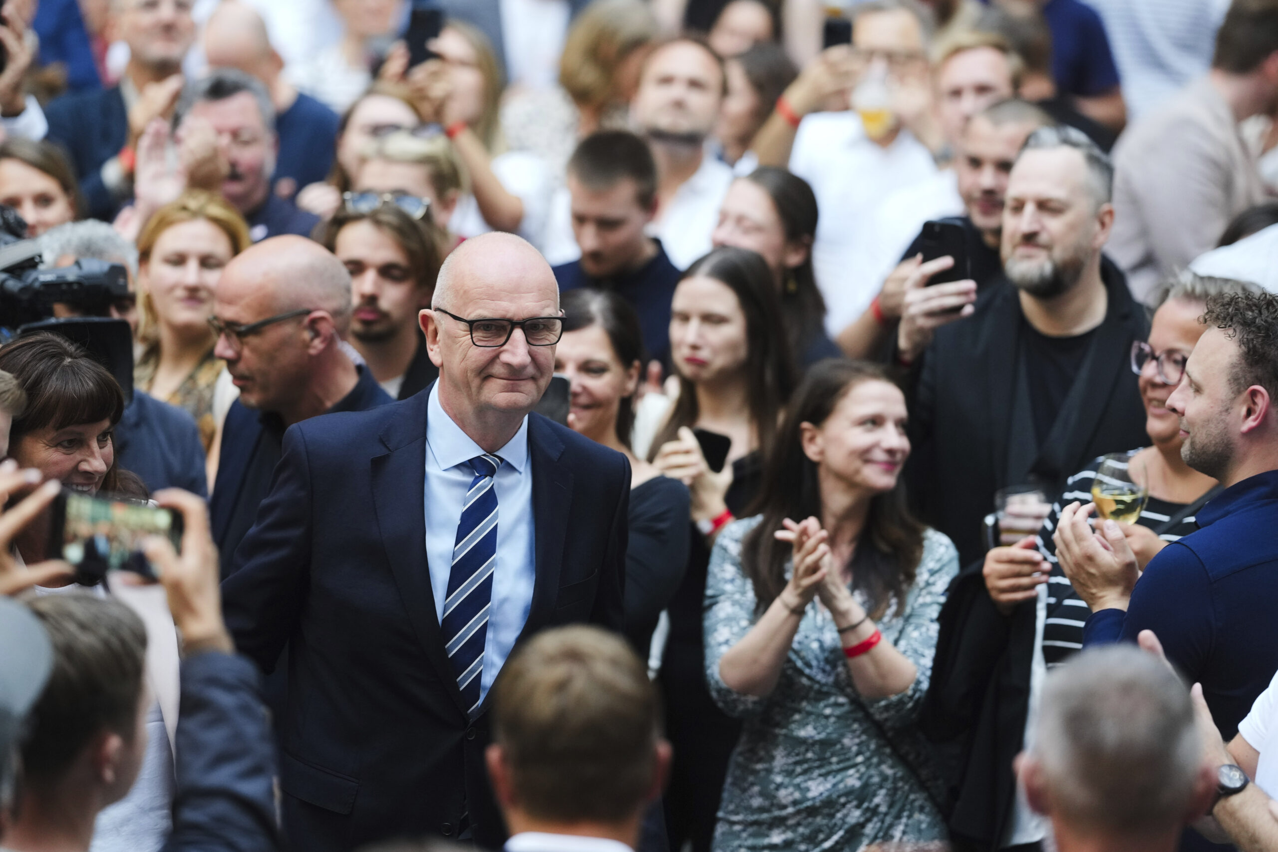 Die SPD konnte mit Spitzenkandidat Dietmar Woidke in Brandenburg die meisten Stimmen holen.