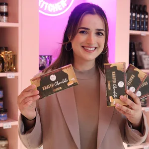 Food-Influencerin Kiki Aweimer (32) aus Bochum hat den Dubai-Schoko-Hype nach Deutschland geholt.