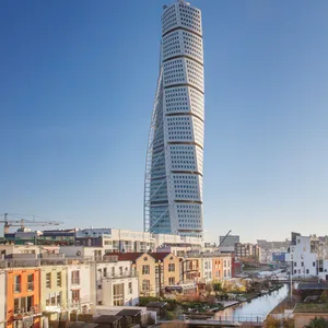 Seit 2005 steht der „Turning Torso“ in Malmö – und zieht jede Menge Besucher an.