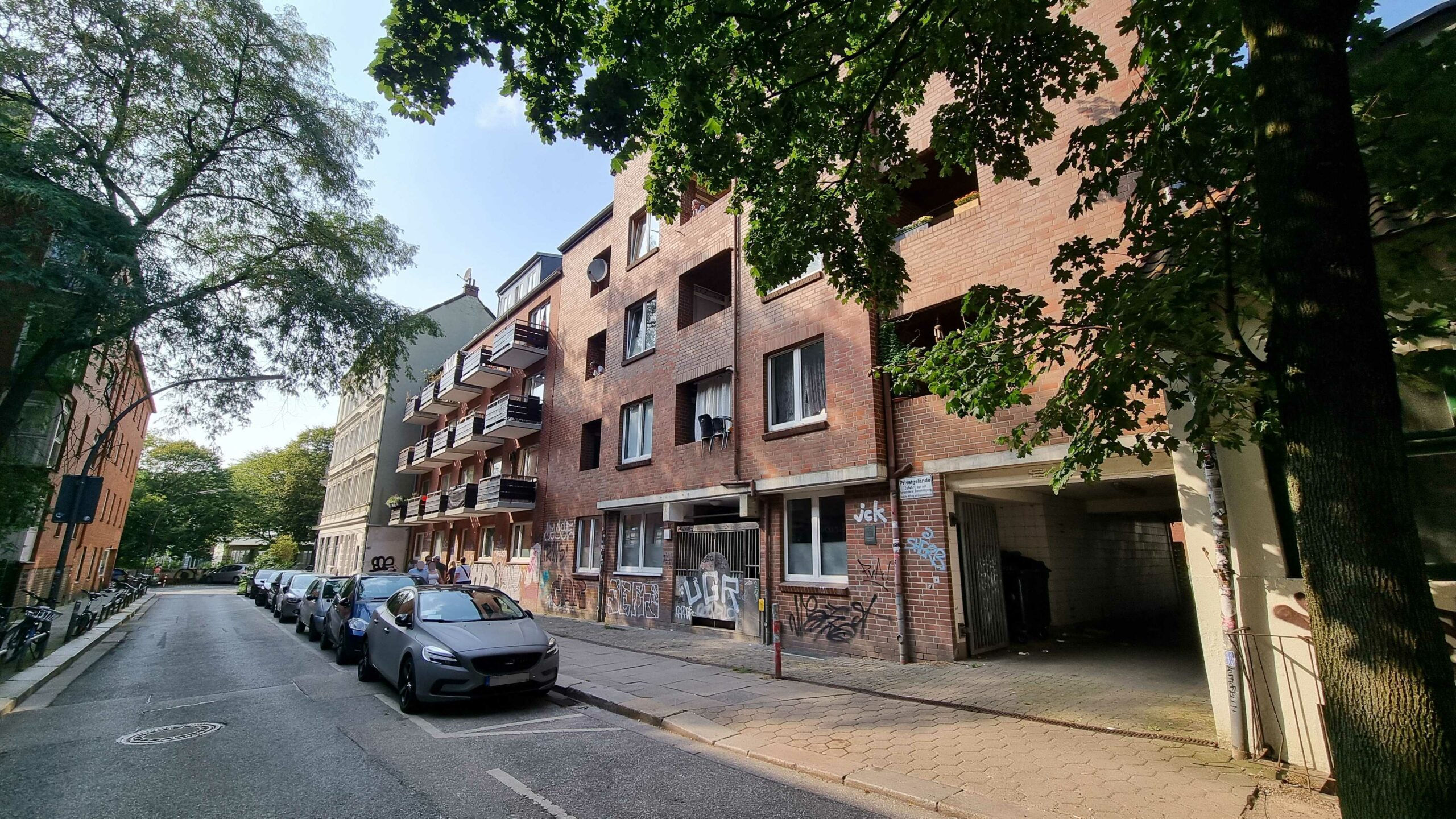 Der unglaubliche Vorfall passierte in diesem Haus an der Erichstraße.