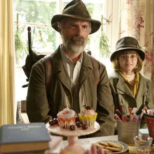 Eine Szene aus dem Film „Der Buchspazierer“ mit Christoph Maria Herbst