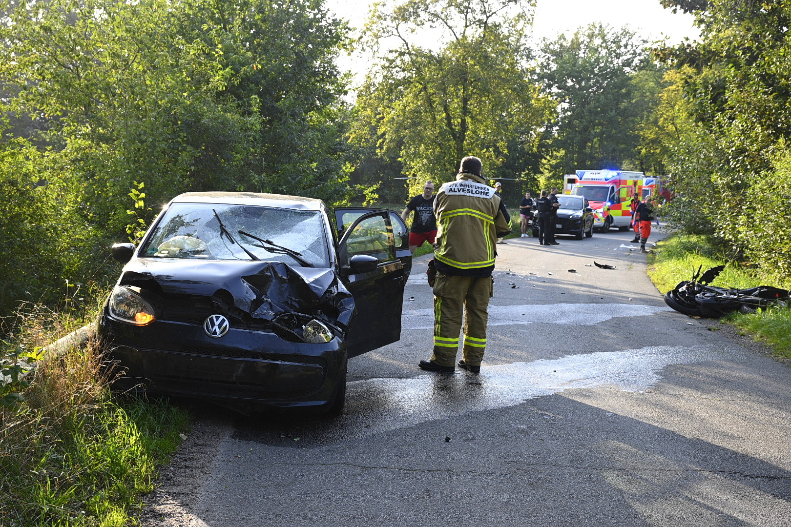 Am Donnerstagnachmittag kam es im Kreis Segeberg zu einem Unfall.