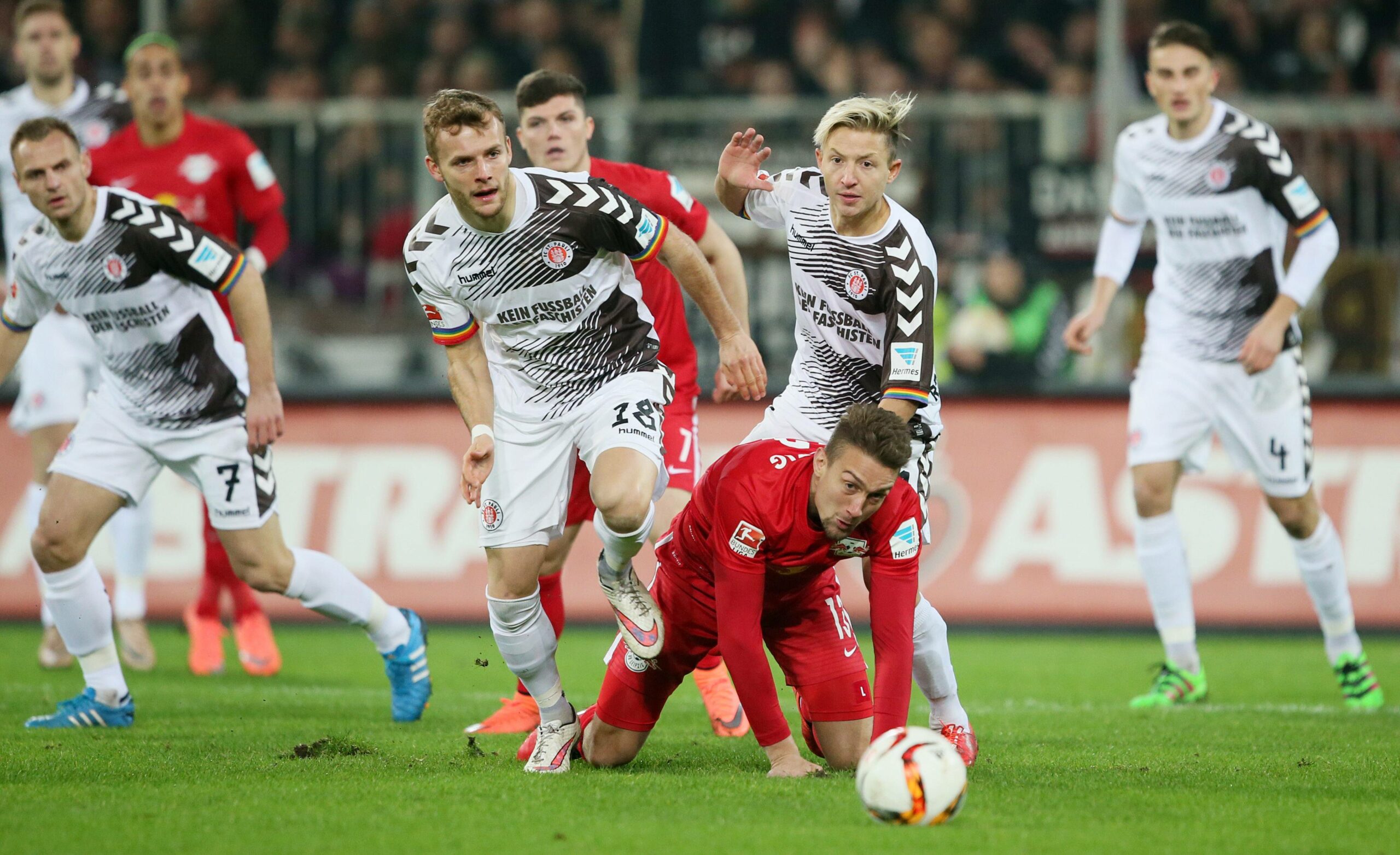 St. Pauli gegen RB Leipzig 2016