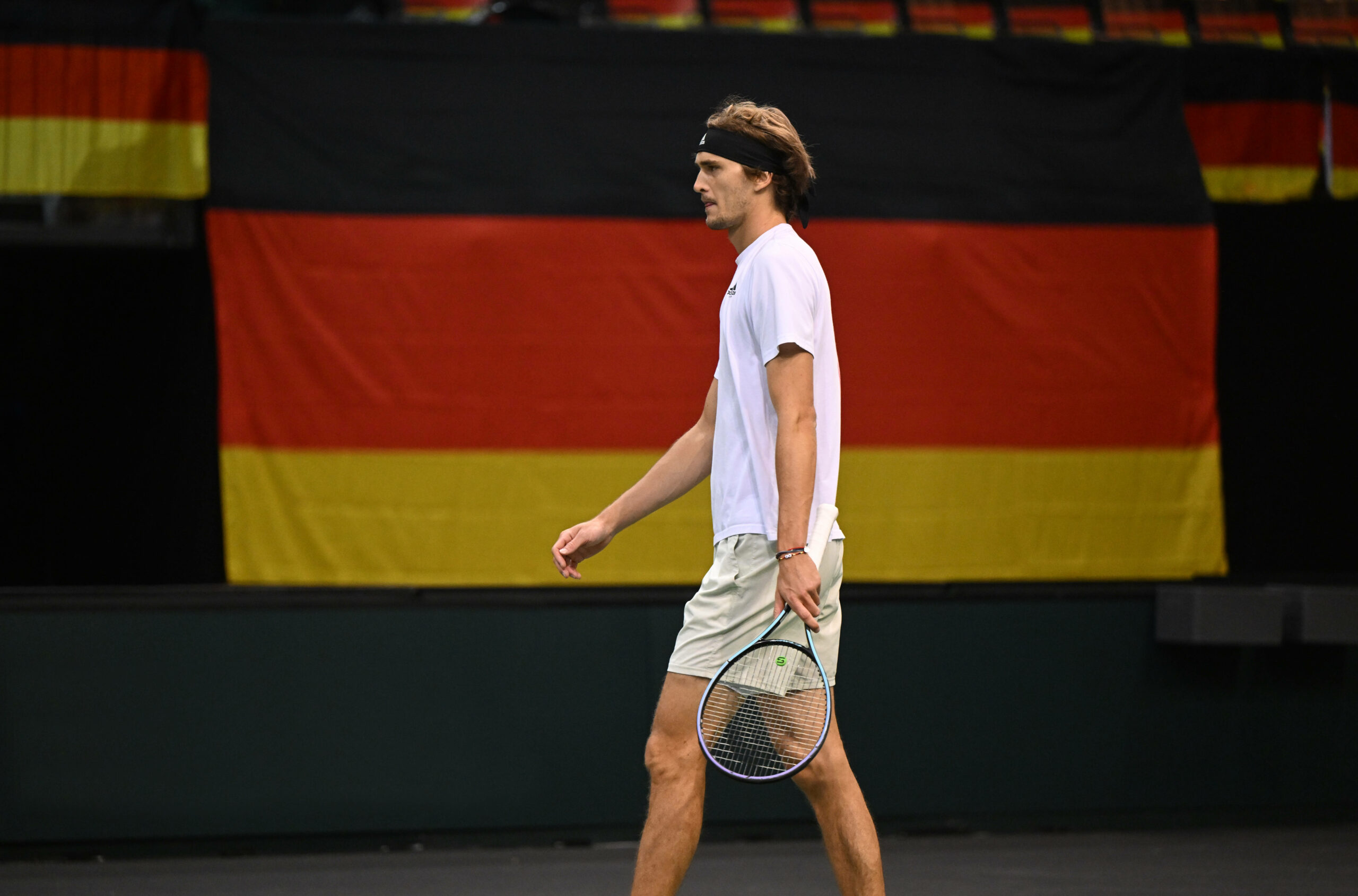 Alexander Zverev beim Davis Cup.