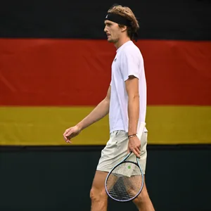 Alexander Zverev beim Davis Cup
