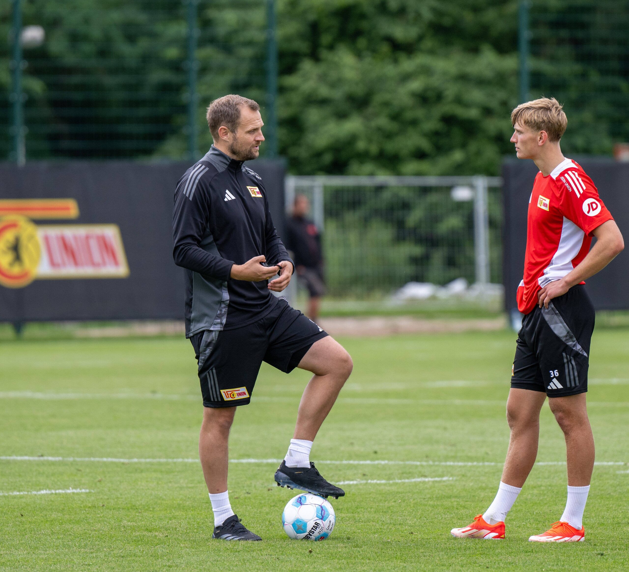 Bo Svensson mit Aljoscha Kemlein