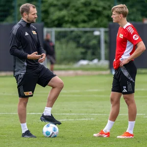 Bo Svensson mit Aljoscha Kemlein