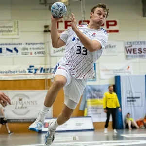 Moritz Sauter bei einem Wurf