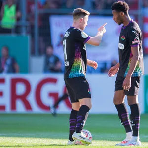 Johannes Eggestein und Morgan Guilavogui bilden das Sturm-Duo bei St. Pauli.