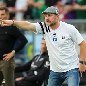 HSV-Trainer Steffen Baumgart muss in Hamburg jetzt die richtigen Entscheidungen treffen.