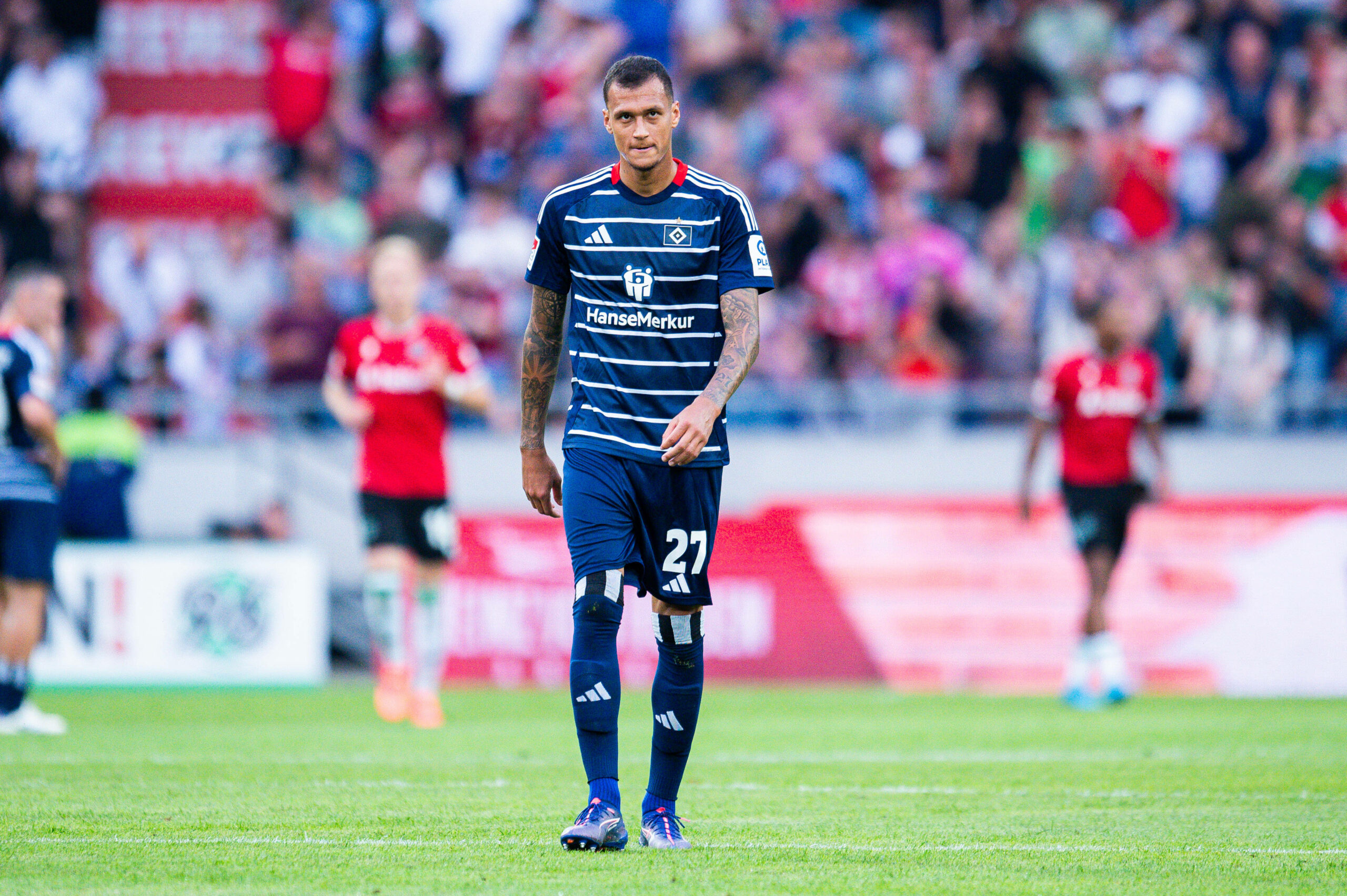 Davie Selke ist einer von fünf neuen Offensiv-Spielern beim HSV.