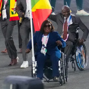 Kongolesische Delegation bei den Paralympischen Spielen