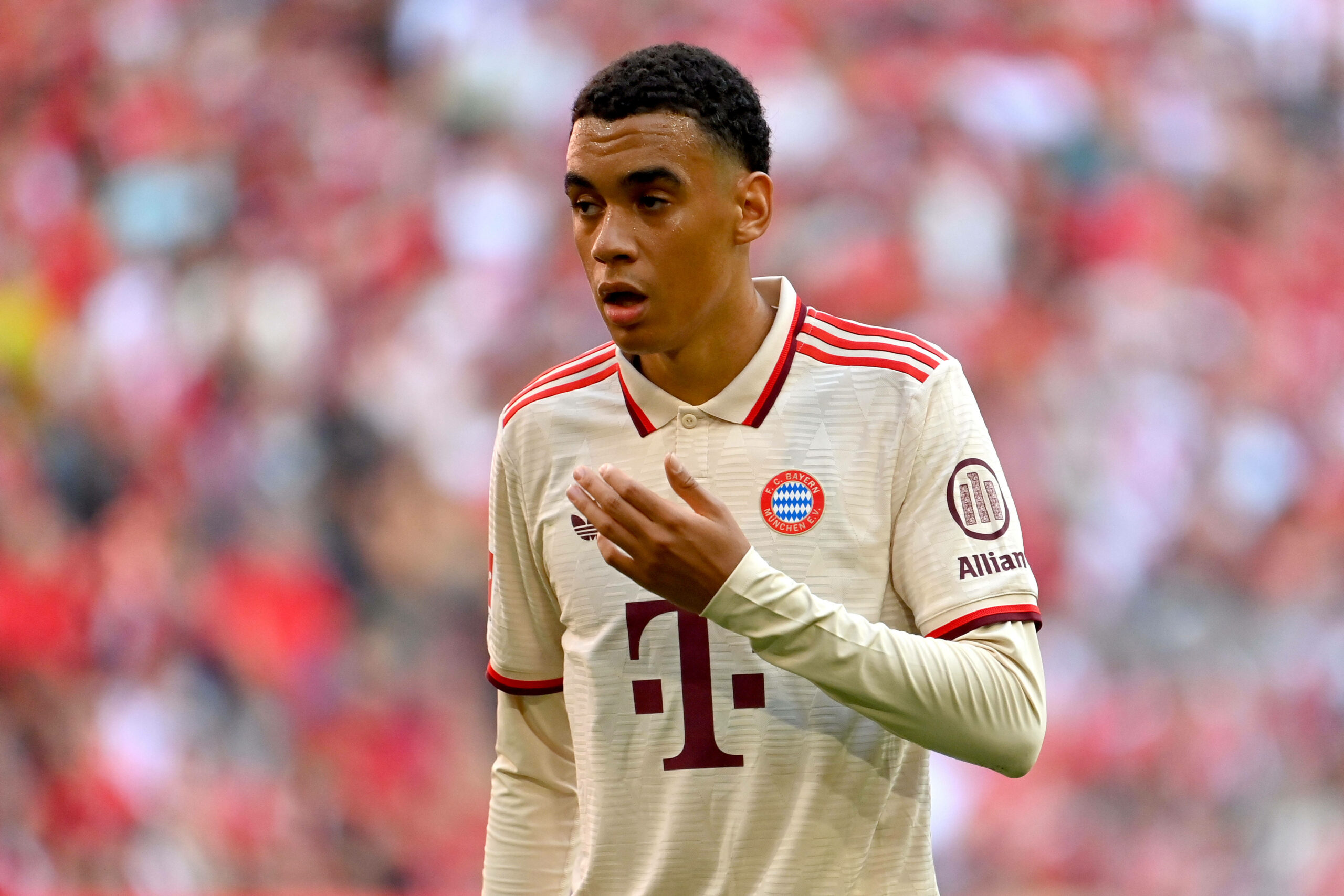 Jamal Musiala im Trikot des FC Bayern München