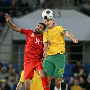 Jackson Irvine im WM-Qualifikationsspiel gegen Bahrain