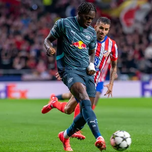 Castello Lukeba im Spiel gegen Atletico Madrid.