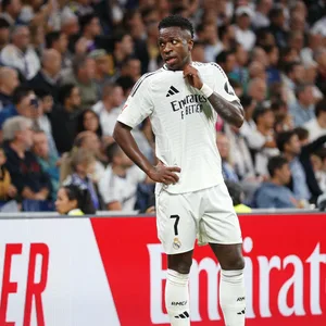 Vinicius Junior auf dem Rasen