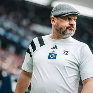 HSV-Trainer Steffen Baumgart war insbesondere nach dem 2:2 gegen Paderborn nicht zum Lachen zu Mute.