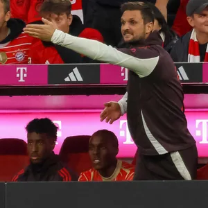Sven Ulreich gestikuliert auf der Bank