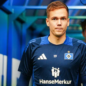In den vergangenen beiden Spielen hat Matheo Raab den verletzten Daniel Heuer Fernandes im HSV-Tor vertreten.